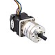 Paso a paso con engranajes de circuito cerrado Nema 14 L = 34 mm Gear Raio 19: 1 Codificador 300CPR