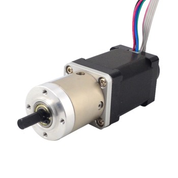 Paso a paso con engranajes de circuito cerrado Nema 14 L = 51 mm Gear Raio 14: 1 Codificador 300CPR