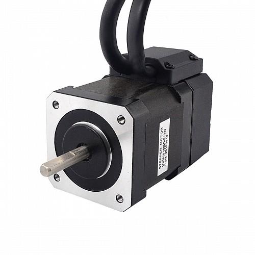 0.9deg Nema 17 Motor paso a paso de circuito cerrado 44Ncm(62.31oz.in) Codificador 1000PPR(4000CPR) 0.9deg Nema 17 Motor paso a paso de circuito cerrado 44Ncm(62.31oz.in) Codificador 1000PPR(4000CPR)