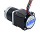 Motor paso a paso Nema 17 con relación de engranajes de caja de cambios 10:1 y codificador magnético 1000PPR (4000CPR) - 17HS15-1684D-HG10-AR4 | StepperOnline