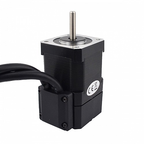 Motor paso a paso de circuito cerrado Nema 17 59Ncm(83.55oz.in) con codificador 1000PPR(4000CPR)