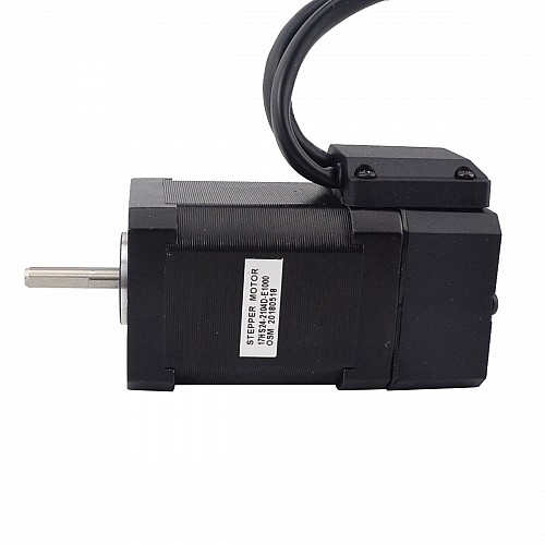 Motor paso a paso de circuito cerrado Nema 17 65Ncm(92.05oz.in) Codificador 1000PPR(4000CPR)