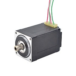 Motor paso A paso de eje hueco Nema 11 de doble eje Bipolar 7.5Ncm(10.6oz.in) 1.0A 28x28x44mm