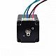 Doble eje Nema 11 bipolar 1,8grados 12Ncm(16,99oz.in) 0,67A 28x28x51mm 4 cables