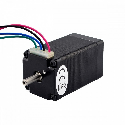 Doble eje Nema 11 bipolar 1,8grados 12Ncm(16,99oz.in) 0,67A 28x28x51mm 4 cables