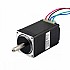 Doble eje Nema 11 bipolar 1,8grados 12Ncm(16,99oz.in) 0,67A 28x28x51mm 4 cables