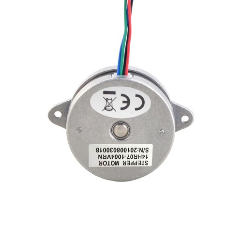 Ronda Nema 14 Bipolar 0.9deg 9Ncm(12.75oz.in) 1.0A Φ36x17.5mm 4 Hilos para Voron Stealthburner