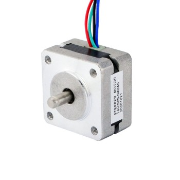 Nema 14 Bipolar 1.8deg 5Ncm(7,08oz.in) 0,4A 35x35x20mm 4 Hilos