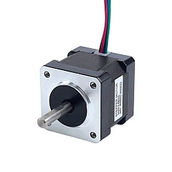 Eje doble Nema 14 1,8grados 18Ncm(25,5oz.in) 0,8A 35,2x35,2x34 mm 4 cables