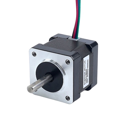 Eje doble Nema 14 1,8grados 18Ncm(25,5oz.in) 0,8A 35,2x35,2x34 mm 4 cables