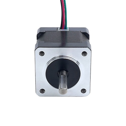 Eje doble Nema 14 1,8grados 18Ncm(25,5oz.in) 0,8A 35,2x35,2x34 mm 4 cables