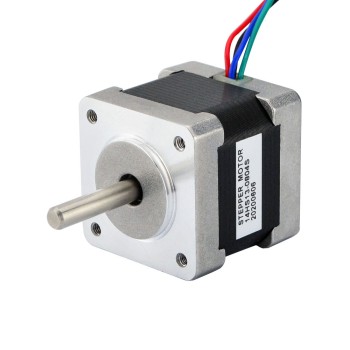Nema 14 Bipolar 1,8deg 18Ncm(25,5oz.in) 0,8A 35x35x34,8mm 4 Hilos