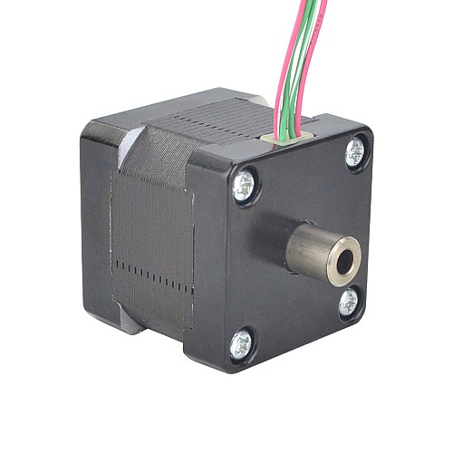 Motor de doble eje Nema 14, eje hueco, bipolar, 16Ncm(22,66oz.in), 1,25A, 35x35x35mm Motor de doble eje Nema 14, eje hueco, bipolar, 16Ncm(22,66oz.in), 1,25A, 35x35x35mm