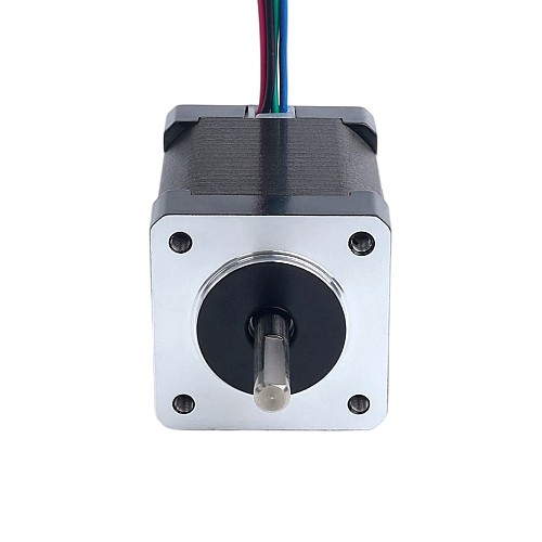 Doble eje Nema 14 bipolar 1,8grados 40Ncm(56,64oz.in) 1,5A 35,2x35,2x52mm 4 cables