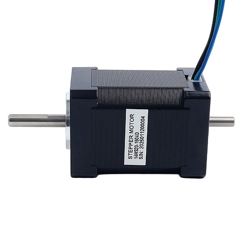 Doble eje Nema 14 bipolar 1,8grados 40Ncm(56,64oz.in) 1,5A 35,2x35,2x52mm 4 cables
