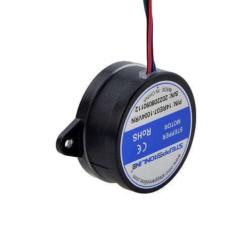 Serie E Redonda Nema 14 Bipolar 0.9deg 8Ncm(11.33oz.in) 1.0A 36x17mm 4 Hilos Serie E Redonda Nema 14 Bipolar 0.9deg 8Ncm(11.33oz.in) 1.0A 36x17mm 4 Hilos