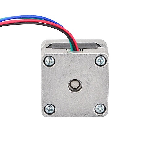 Nema 14 Bipolar 1.8deg 14Ncm(20oz.in) 0.4A 35x35x26mm 4 Hilos Nema 14 Bipolar 1.8deg 14Ncm(20oz.in) 0.4A 35x35x26mm 4 Hilos