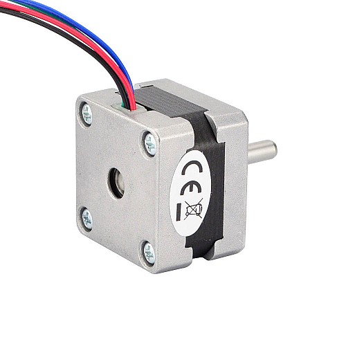 Nema 14 Bipolar 1.8deg 14Ncm(20oz.in) 0.4A 35x35x26mm 4 Hilos Nema 14 Bipolar 1.8deg 14Ncm(20oz.in) 0.4A 35x35x26mm 4 Hilos