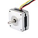 Nema 16 Unipolar 1.8deg 8Ncm(11.33oz.in) 0.5A 39x39x20mm 6 Hilos Nema 16 Unipolar 1.8deg 8Ncm(11.33oz.in) 0.5A 39x39x20mm 6 Hilos