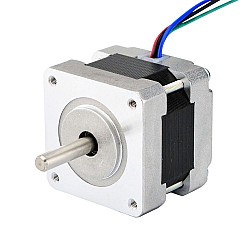 Nema 16 Bipolar 1.8deg 21Ncm(29.74oz.in) 0.4A 39x39x34mm 4 Hilos