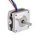Nema 16 Bipolar 0.9deg 11Ncm(15.58oz.in) 1.2A 39x39x22mm 4 Hilos Nema 16 Bipolar 0.9deg 11Ncm(15.58oz.in) 1.2A 39x39x22mm 4 Hilos