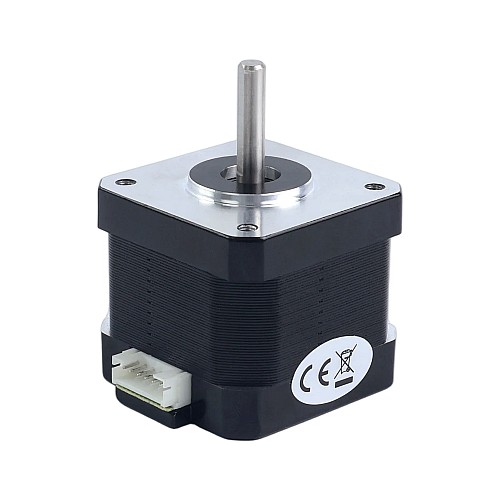 Motor paso a paso bipolar Nema 17 42Ncm(59,48oz.in) 1,7A 42x42x37,5mm 4 cables con cable de 1m y conector - 17HE15-1704S | StepperOnline Motor paso a paso bipolar Nema 17 42Ncm(59,48oz.in) 1,7A 42x42x37,5mm 4 cables con cable de 1m y conector - 17HE15-1704S | StepperOnline