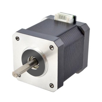 E Series Nema 17 Bipolar 55Ncm(77.88oz.in) 2A 42x42x48mm 4 Hilos con 1m de Cable y Conector E Series Nema 17 Bipolar 55Ncm(77.88oz.in) 2A 42x42x48mm 4 Hilos con 1m de Cable y Conector