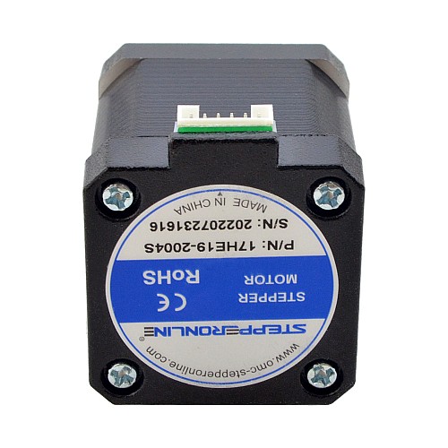 3uds E Series Nema 17 Bipolar 55Ncm(77.88oz.in) 2A 42x48mm 4 Hilos con 1m de Cable y Conector 3uds E Series Nema 17 Bipolar 55Ncm(77.88oz.in) 2A 42x48mm 4 Hilos con 1m de Cable y Conector