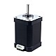 Motor paso A paso Nema 17 de la serie E 1.8deg 60Ncm(84.97oz.in) 2.1A 42x42x60mm 4 cables