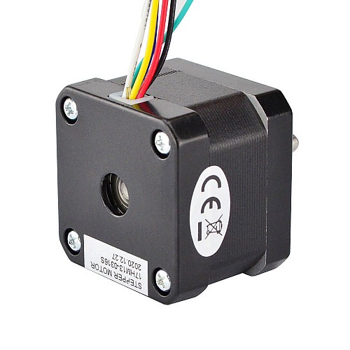 Nema 17 Unipolar 0.9deg 16Ncm(22.66oz.in) 0.3A 42x42x34mm 6 Hilos Nema 17 Unipolar 0.9deg 16Ncm(22.66oz.in) 0.3A 42x42x34mm 6 Hilos