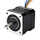 Nema 17 Unipolar 0.9deg 26Ncm(36.82oz.in) 0.4A 42x42x39mm 6 Hilos Nema 17 Unipolar 0.9deg 26Ncm(36.82oz.in) 0.4A 42x42x39mm 6 Hilos