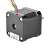 Nema 17 Unipolar 0.9deg 26Ncm(36.82oz.in) 0.8A 42x42x40mm 6 Wires Nema 17 Unipolar 0.9deg 26Ncm(36.82oz.in) 0.8A 42x42x40mm 6 Wires