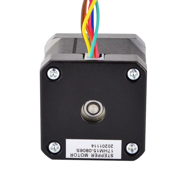 Nema 17 Unipolar 0.9deg 26Ncm(36.82oz.in) 0.8A 42x42x40mm 6 Wires Nema 17 Unipolar 0.9deg 26Ncm(36.82oz.in) 0.8A 42x42x40mm 6 Wires