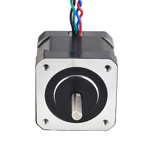 Nema 17 Bipolar 0,9grados 33Ncm(46,74oz.in) 1,0A 42x42x40mm 4 cables