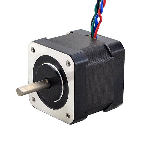 Nema 17 Bipolar 0,9grados 33Ncm(46,74oz.in) 1,0A 42x42x40mm 4 cables