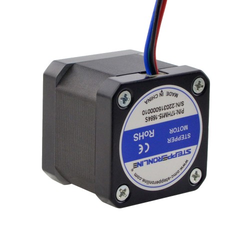Nema 17 Bipolar 0.9deg 32Ncm(45.3oz.in) 1.68A 42x42x39mm 4 Hilos