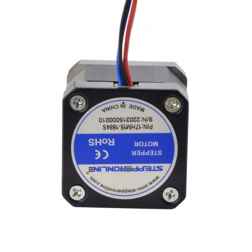 Nema 17 Bipolar 0.9deg 32Ncm(45.3oz.in) 1.68A 42x42x39mm 4 Hilos