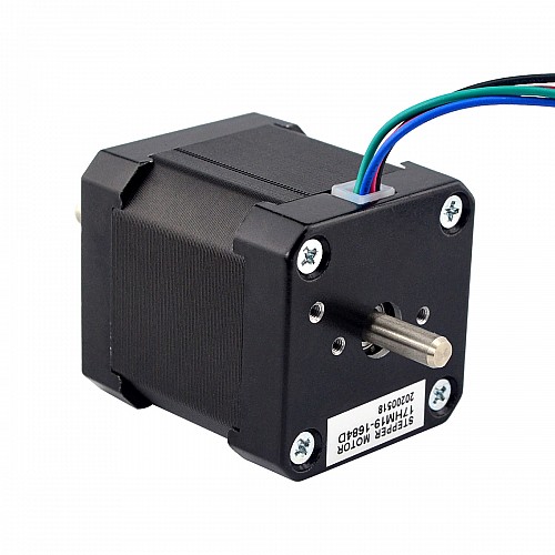 Doble eje Nema 17 Bipolar 0,9 grados 44Ncm(62,3oz.in) 1,68A 42x42x48 mm 4 cables Doble eje Nema 17 Bipolar 0,9 grados 44Ncm(62,3oz.in) 1,68A 42x42x48 mm 4 cables