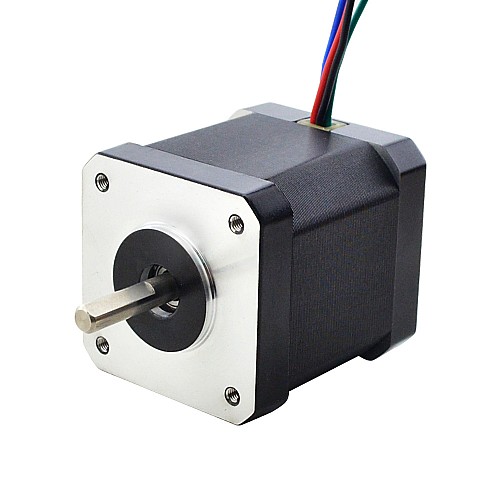 Nema 17 Bipolar 0.9deg 44Ncm(62.3oz.in) 1.68A 42x42x47mm 4 Hilos