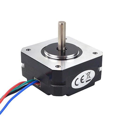 Motor pasoA paso bipolar Nema 17 1.8deg 16Ncm(22.66oz.in) 1A Motor extrusor 42x42x20mm 4 cables Motor pasoA paso bipolar Nema 17 1.8deg 16Ncm(22.66oz.in) 1A Motor extrusor 42x42x20mm 4 cables