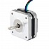 Motor paso A paso bipolar Nema 17 1.8deg 16Ncm(22.66oz.in) 1A Motor extrusor 42x42x20mm 4 cables