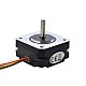 Motor de alta temperatura Nema 17 16Ncm(22.7oz.in)Aislamiento del motor del extrusor Clase H 180C Motor de alta temperatura Nema 17 16Ncm(22.7oz.in)Aislamiento del motor del extrusor Clase H 180C