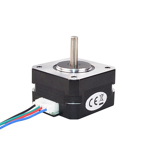 Nema 17 Bipolar 1.8deg 13Ncm(18.41oz.in) 0.7A 42x42x25mm 4 Hilos Nema 17 Bipolar 1.8deg 13Ncm(18.41oz.in) 0.7A 42x42x25mm 4 Hilos