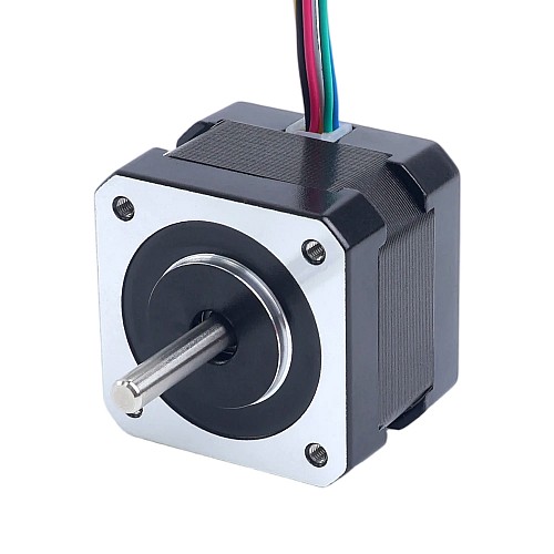 Nema 17 Unipolar 1.8deg 16Ncm(22.66oz.in)0.31A 42x42x33mm 6 Hilos Nema 17 Unipolar 1.8deg 16Ncm(22.66oz.in)0.31A 42x42x33mm 6 Hilos