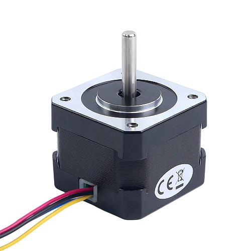 Nema 17 Unipolar 1.8deg 16Ncm(22.66oz.in)0.31A 42x42x33mm 6 Hilos Nema 17 Unipolar 1.8deg 16Ncm(22.66oz.in)0.31A 42x42x33mm 6 Hilos
