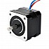 Doble eje Nema 17 bipolar 1,8 grados 26Ncm(36,82oz.in) 0,4A 42x42x34mm 4 cables