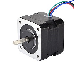 Nema 17 Bipolar 1.8deg 26Ncm(36.82oz.in) 0.4A 42x42x34mm 4 Hilos