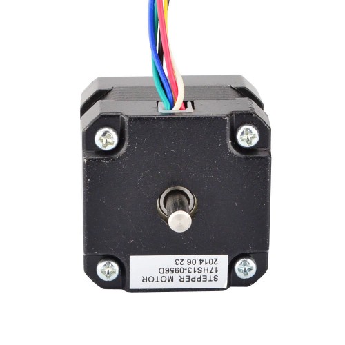 Doble eje Nema 17 Unipolar 16Ncm(22.66oz.in) 0.95A 42x42x33mm 6 Hilos Doble eje Nema 17 Unipolar 16Ncm(22.66oz.in) 0.95A 42x42x33mm 6 Hilos