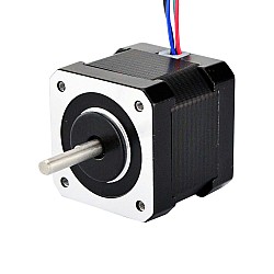 Nema 17 Bipolar 1.8deg 40Ncm(56.64oz.in) 0.4A 42x42x39mm 4 Hilos