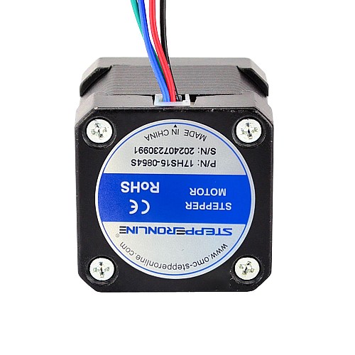 Nema 17 Bipolar 1.8deg 36Ncm(51oz.in) 0.85A 42x42x39mm 4 Hilos Nema 17 Bipolar 1.8deg 36Ncm(51oz.in) 0.85A 42x42x39mm 4 Hilos